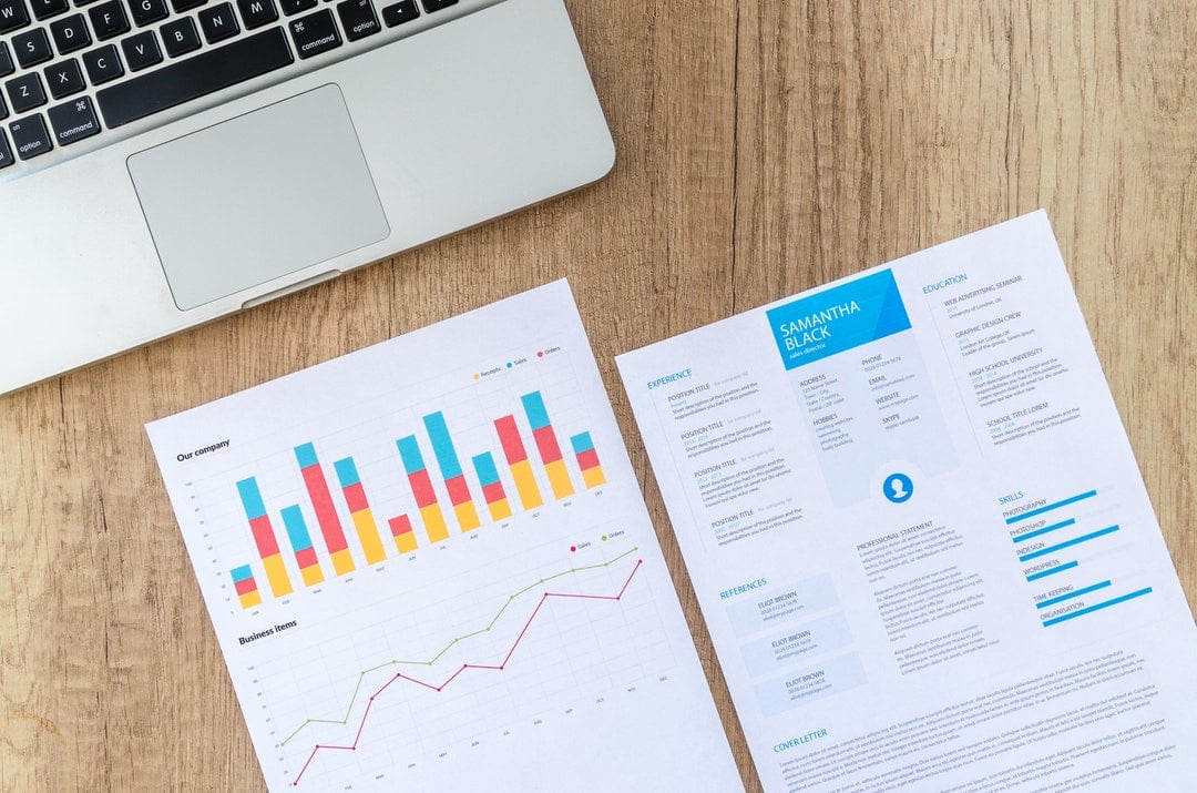 Business analysis and planning documents showing collaboration workflow