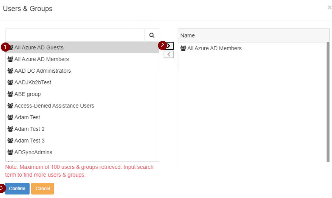 granular permissions